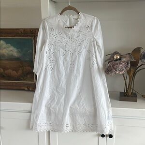Etoile Isabel Marant white Eyelet Dress 6
